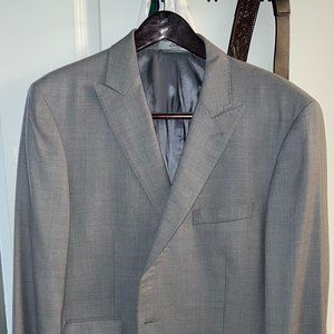 Ralph Lauren Suit Jacket 48L Heather Gray